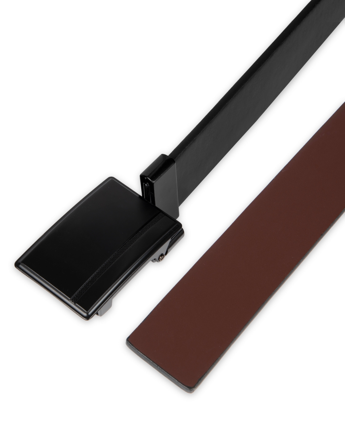 Alfani Men's 2-In-1 Reversible Pressure Locking Buckle Belt, Macy's Exclusive