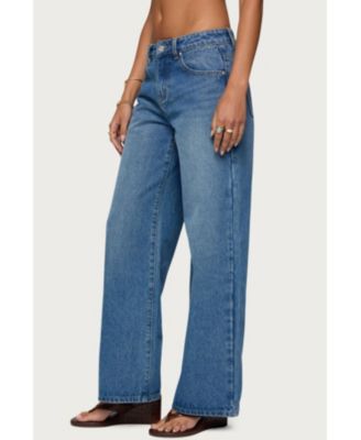 Women's Ery Mid Rise Baggy Jeans