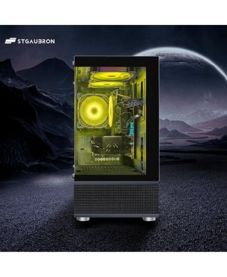 Gaming PC Desktop - Intel Core i5 , Radeon RX 590 8GB, 16GB RAM, 1TB SSD, 600M WiFi, Bluetooth 5.0, RGB BT Sound Bar, Windows 10 Home