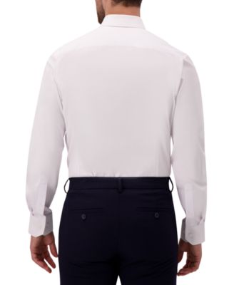 Men's Long Sleeve 4-Way Tonal Geo Dress Shirt