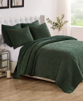Velvet Crush Textured 2-Pc. Quilt Set, Twin