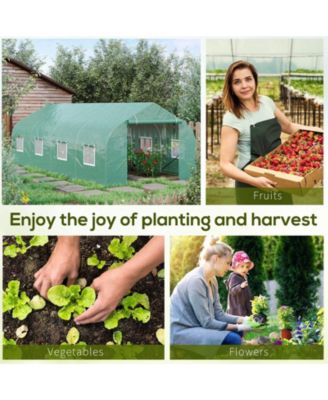 19.5'x10'x7' Outdoor house,Tunnel Walk-in House,