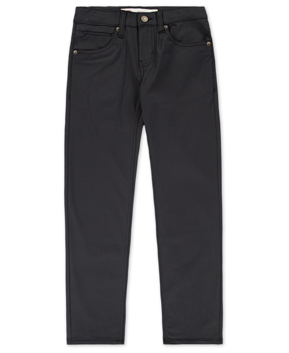 Levi's Big Boys 511 Slim Tech Pants In Black