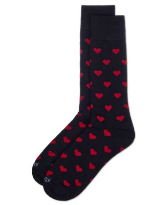 Men's Hearts Crew Socks