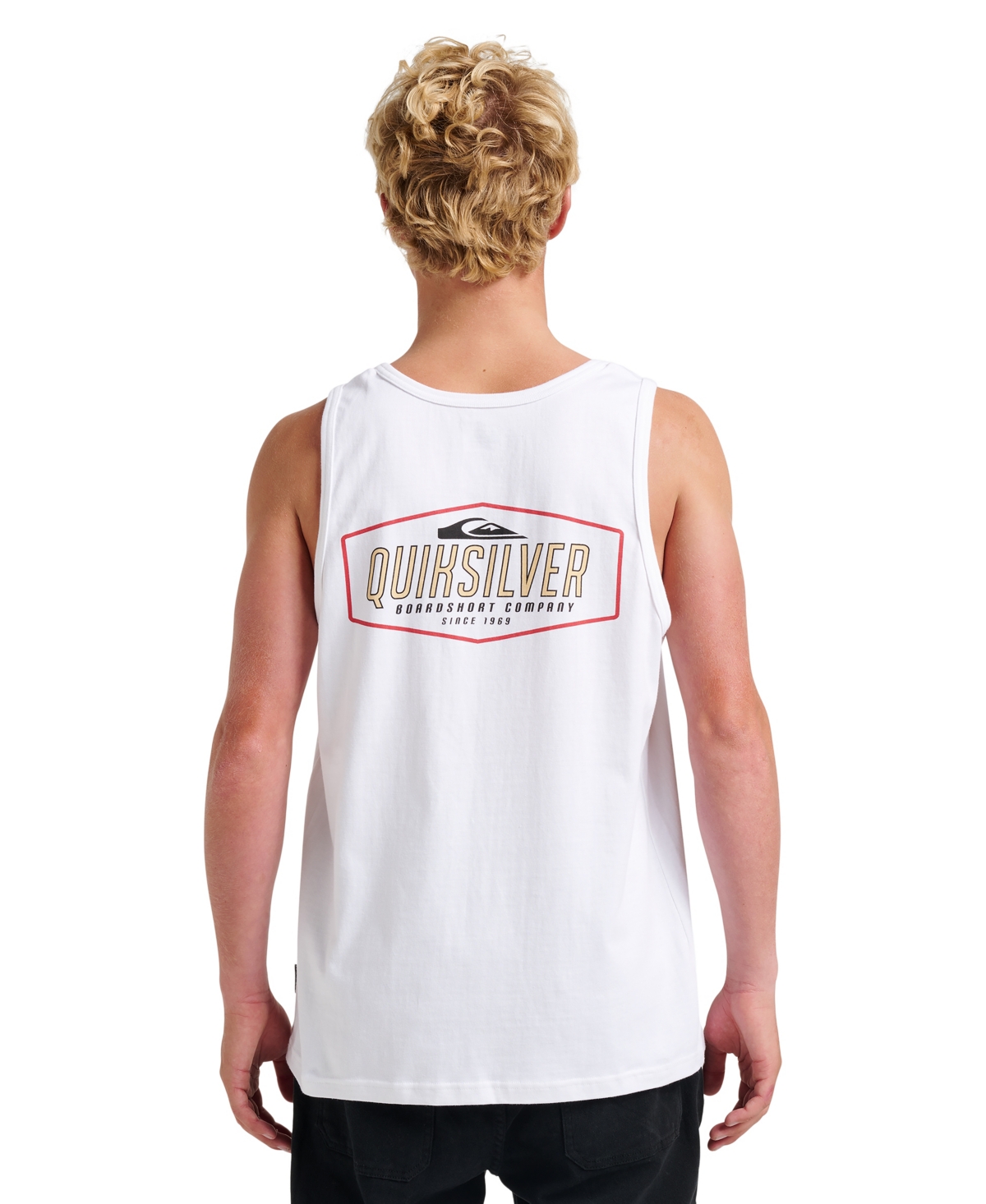 Quiksilver Men's Octo Lock Tank Top In White