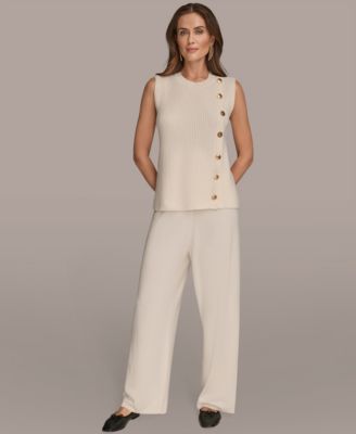 Women's Crewneck Sleeveless Sweater