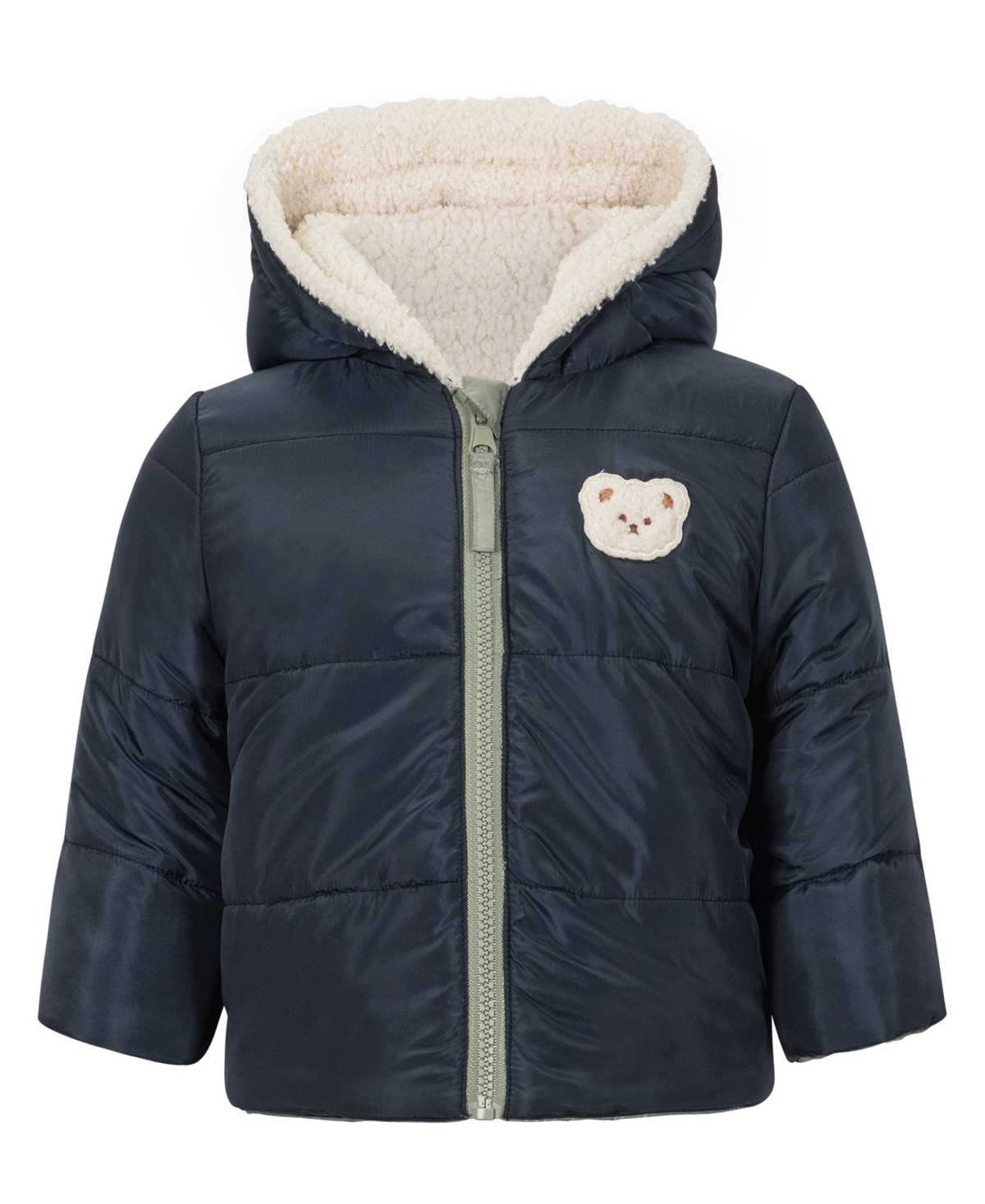 S Rothschild & Co Baby Boys Reversible Jacket In Green