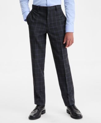 Big Boys' Classic Flat-Front Pants