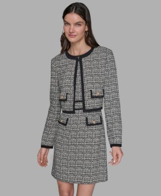 Women's Textured Jacquard Jacket