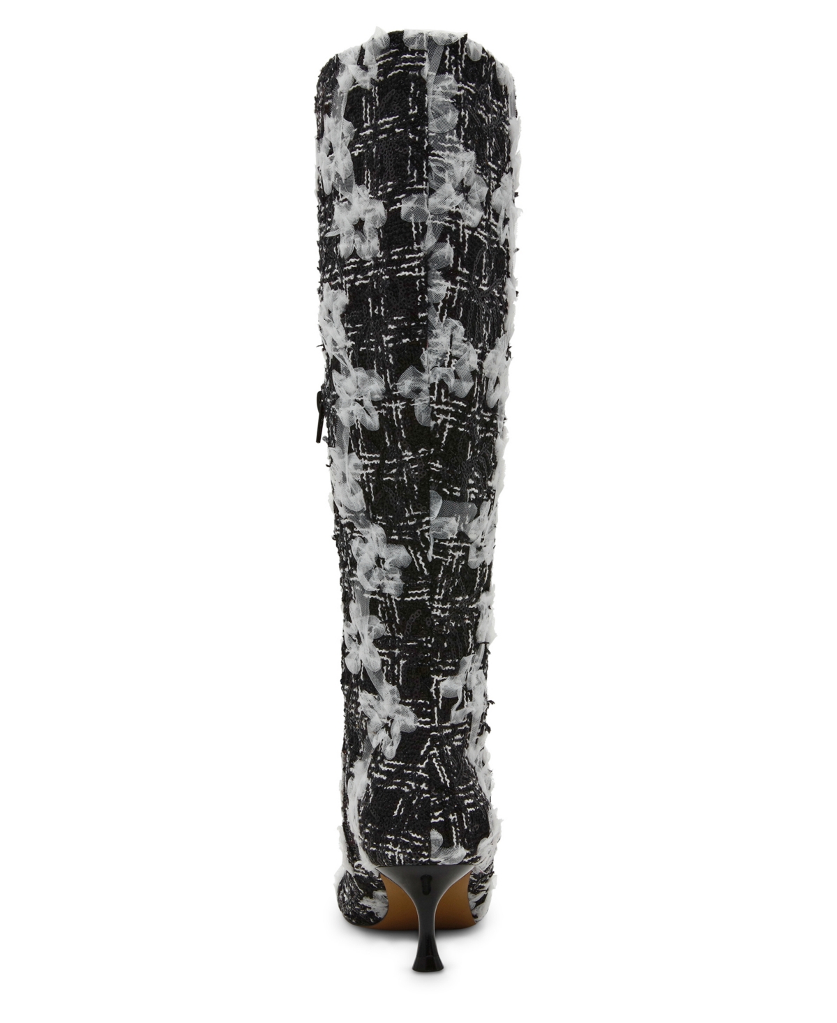 Betsey Johnson Women's Maxxine Floral Sequin Embellished Knee Boots In Animal Print