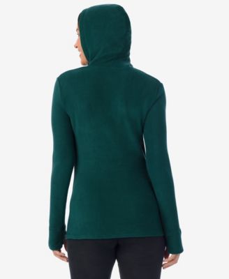 Women's Fleecewear Long Sleeve Half Zip Hoodie