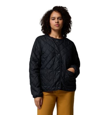 Women's Crest Collarless Jacket