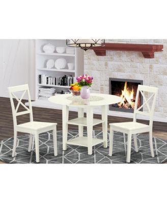 Dining Room Set Linen White