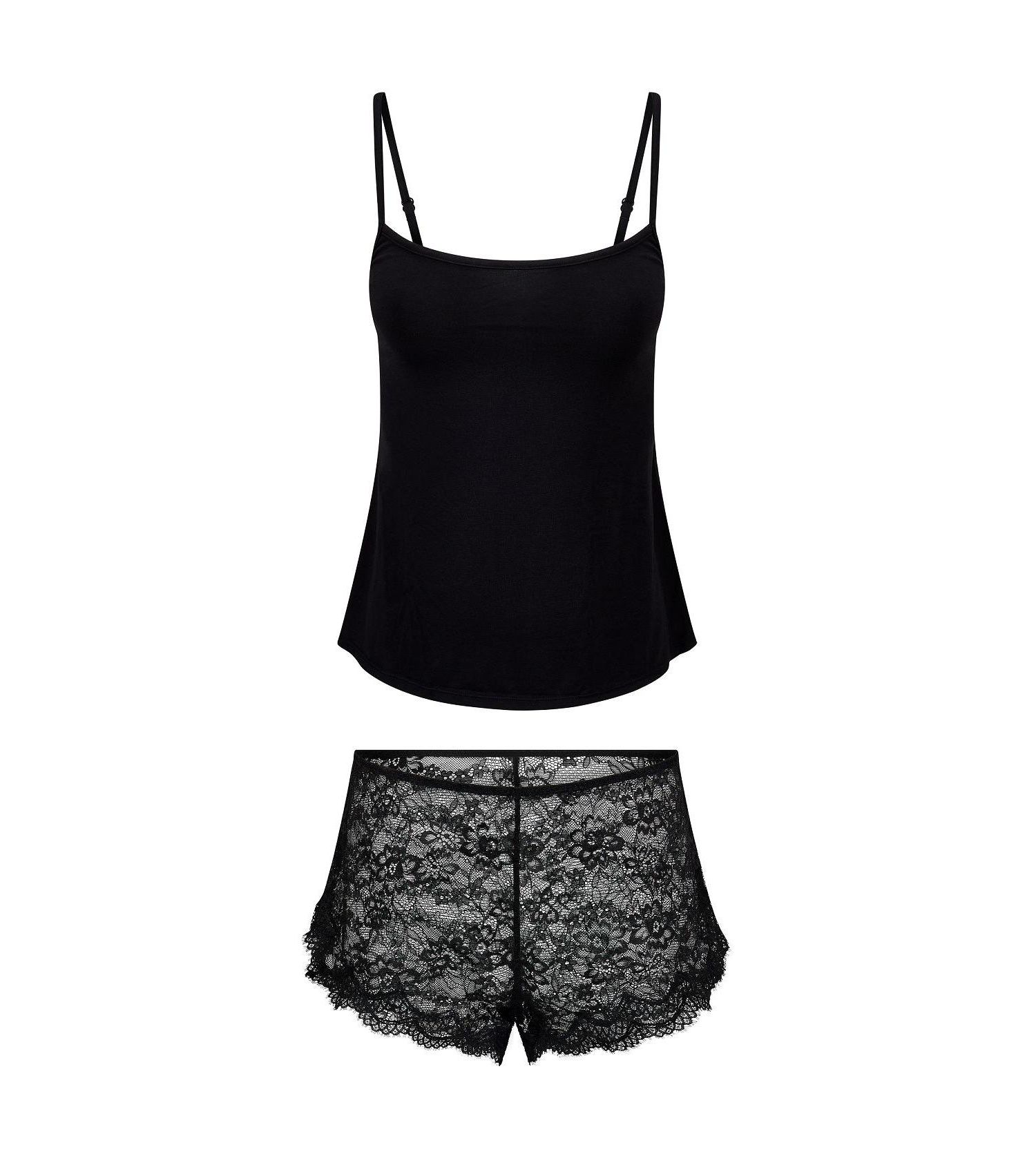 Plus Size Rain Cami & Shorts Set Lingerie