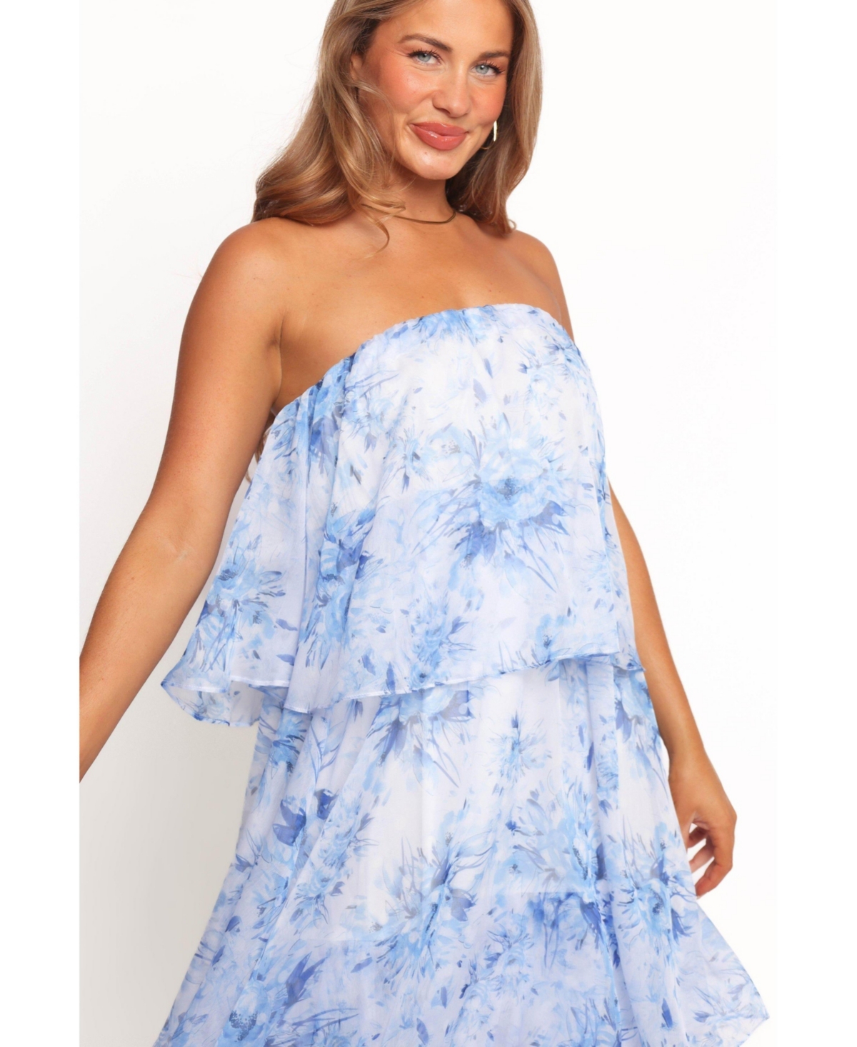 Petal and Pup Women's Bloom Strapless Maxi Dress
