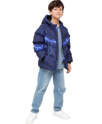 Boys Seamless Puffer Jacket