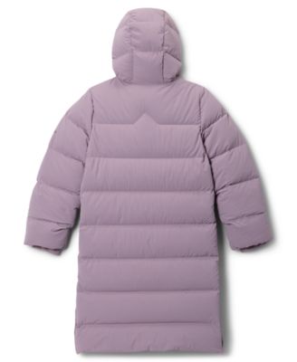 Big Girls' Amaze Puff Long Hooded Jacket