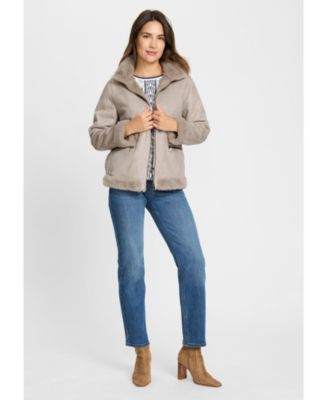 Women's Faux Shearling Jacket