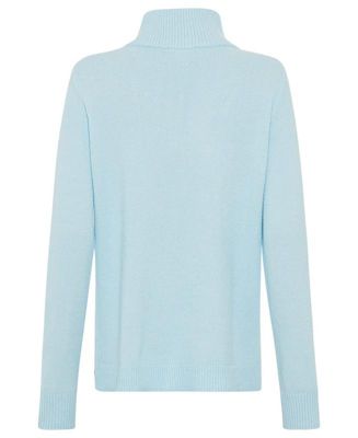 Women's 1/4 Zip Mock Neck Sweater