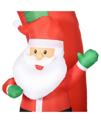 106.25" Giant Christmas Inflatables Archway with Santa for Yard