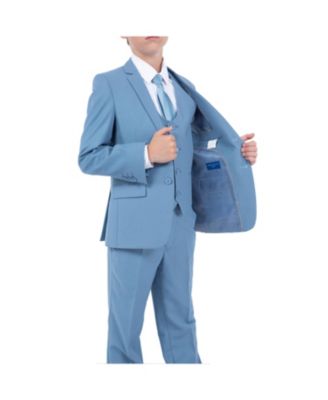 Little Boys 5 Piece Pastel Suit Set