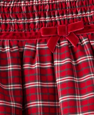 Baby Girls' Plaid Dress and Bloomers, 2-Piece Set