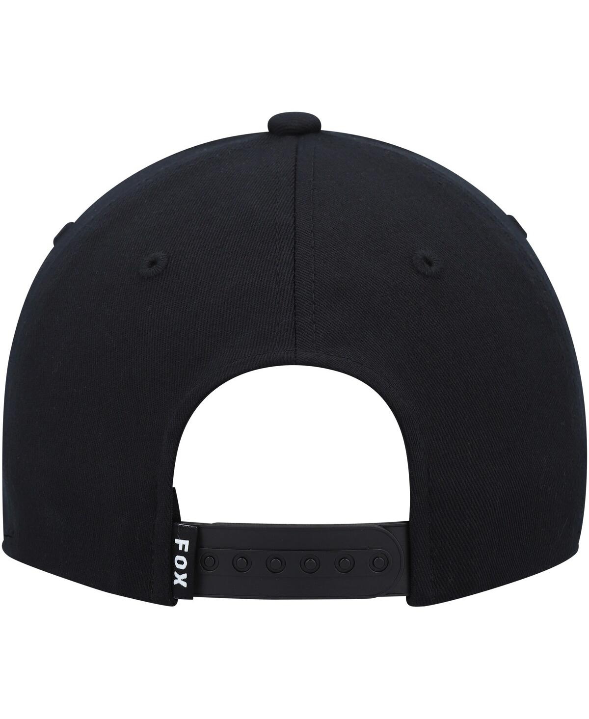 Fox Big Boys And Girls Black Legacy Adjustable Hat In Black