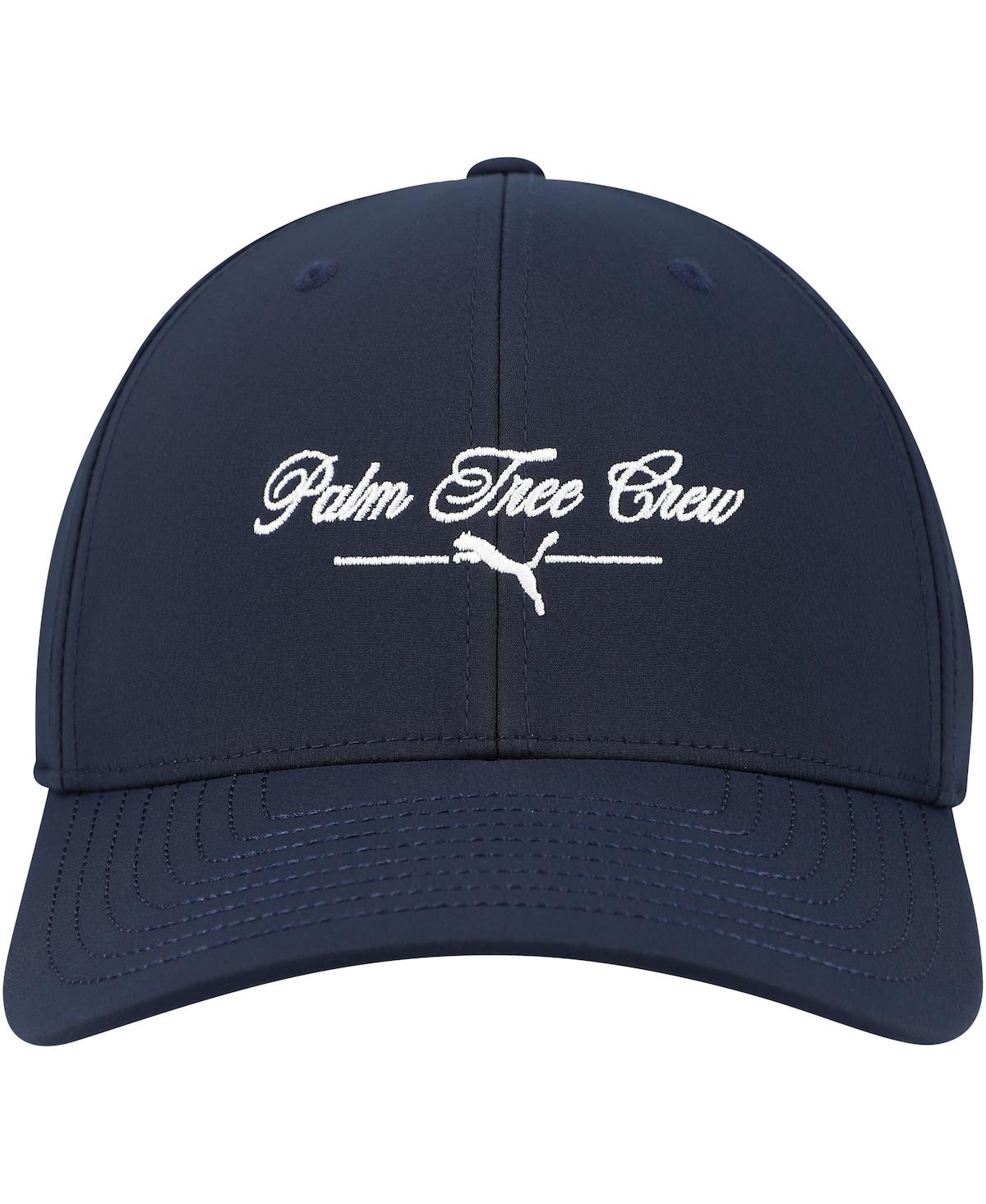 Puma X Ptc Men's Navy Wm Phoenix Open Script Adjustable Hat In Blue