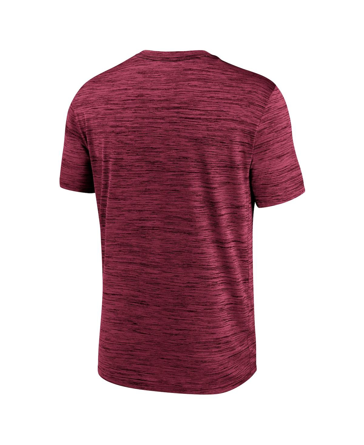 Jordan Men's Crimson Oklahoma Sooners Primetime Velocity T-shirt In Red