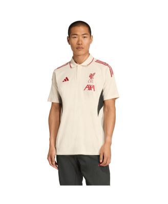 adidas - Men's Cream Liverpool 2025/26 Training Polo