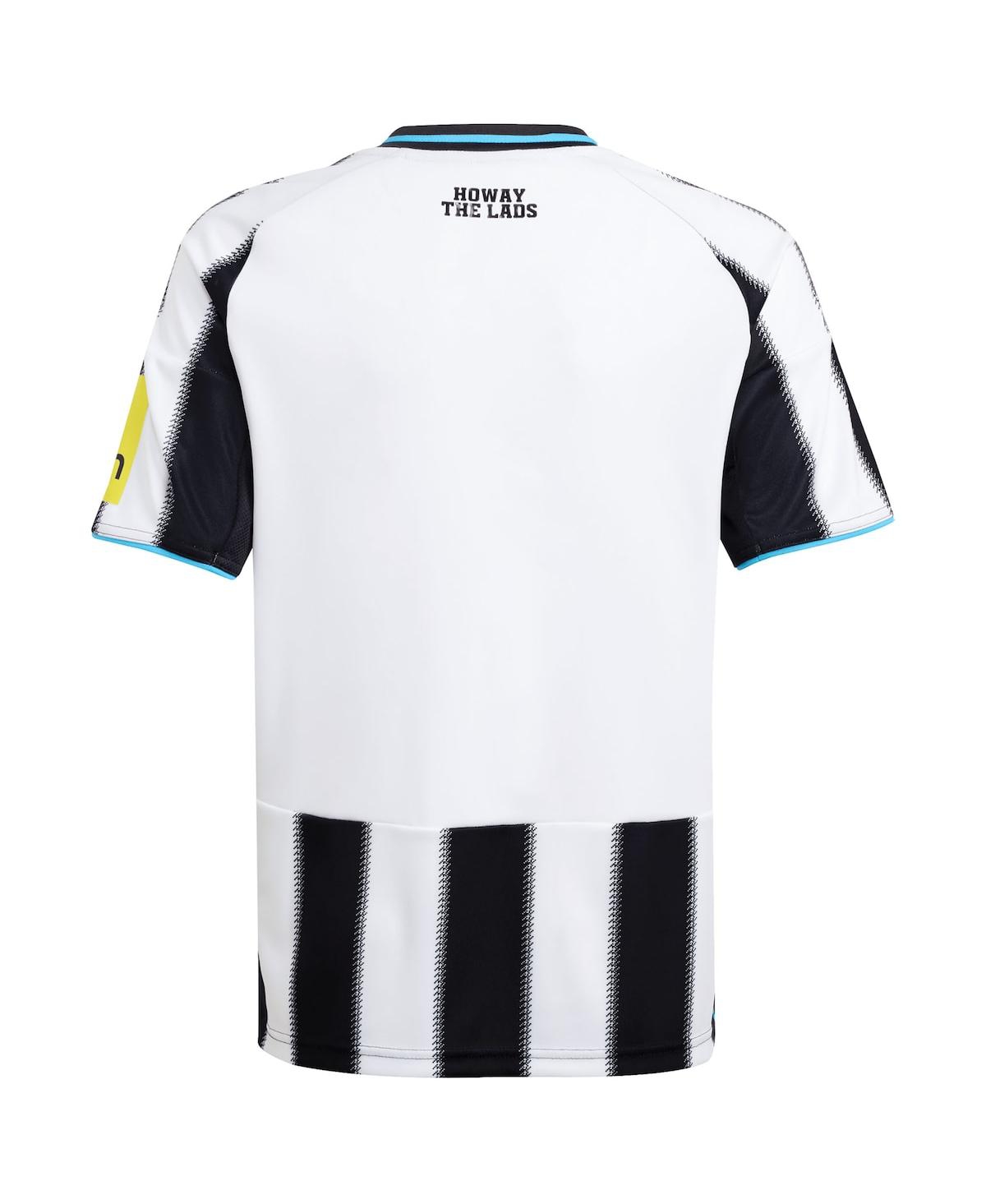 adidas Big Boys and Girls Black Newcastle United 2025/26 Home Replica Jersey