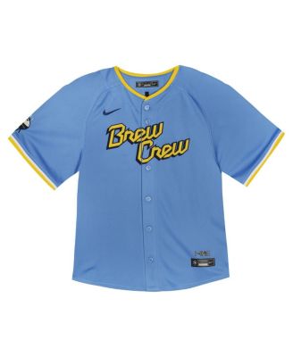 Toddler Blue Milwaukee Brewers City Connect Team Limited Jersey