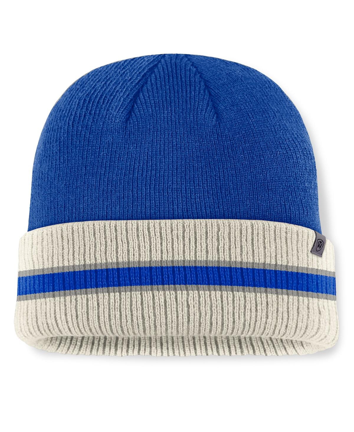 Top Of The World Men's Royal Duke Blue Devils Silas Cuffed Knit Hat In Blue