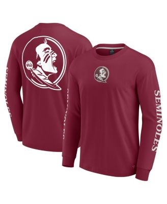 Fanatics - Men's Garnet Florida State Seminoles Strive Long Sleeve T-Shirt
