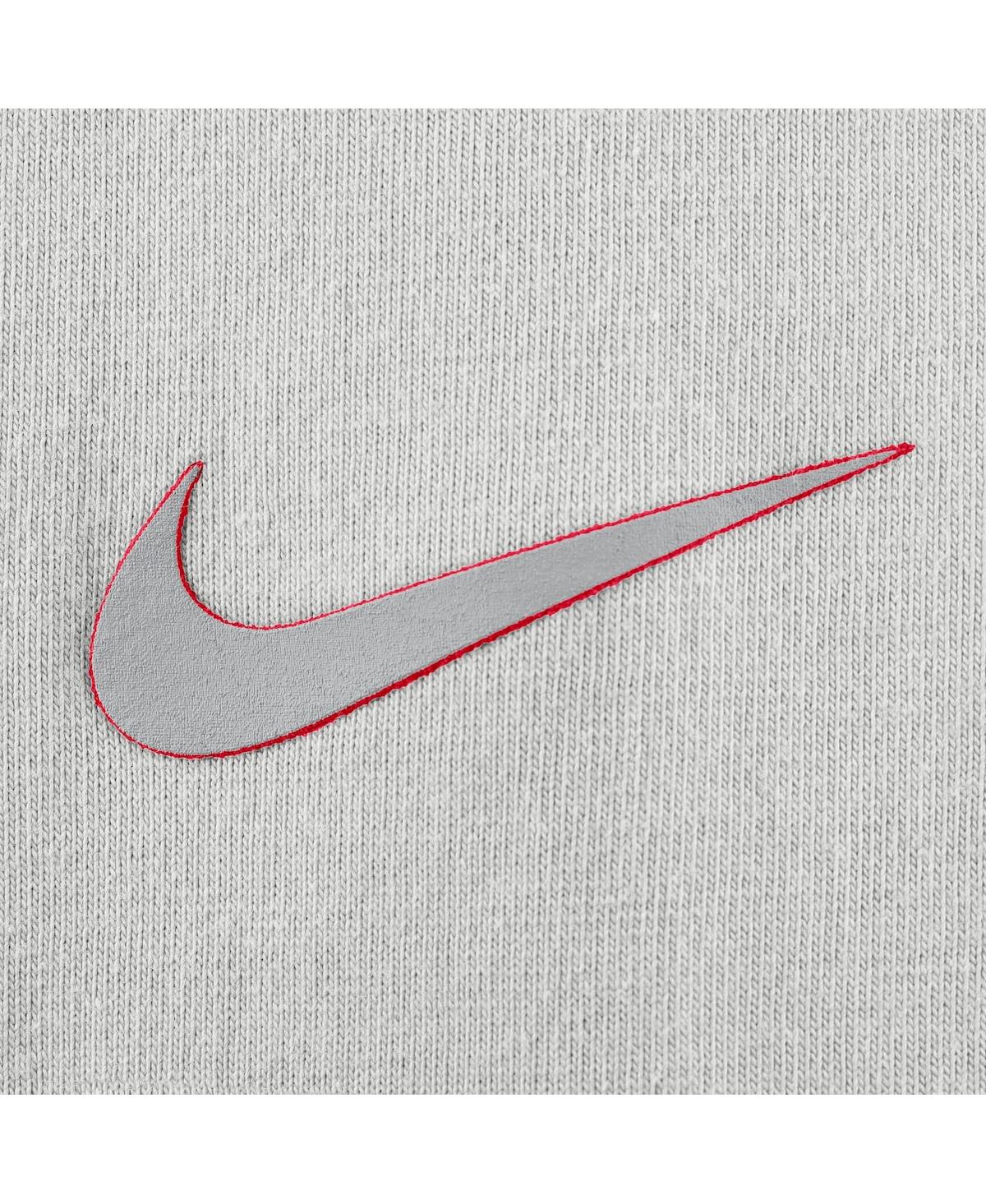 Nike Men's Gray Kansas City Chiefs Essential Heavy Max90 Long Sleeve T-Shirt
