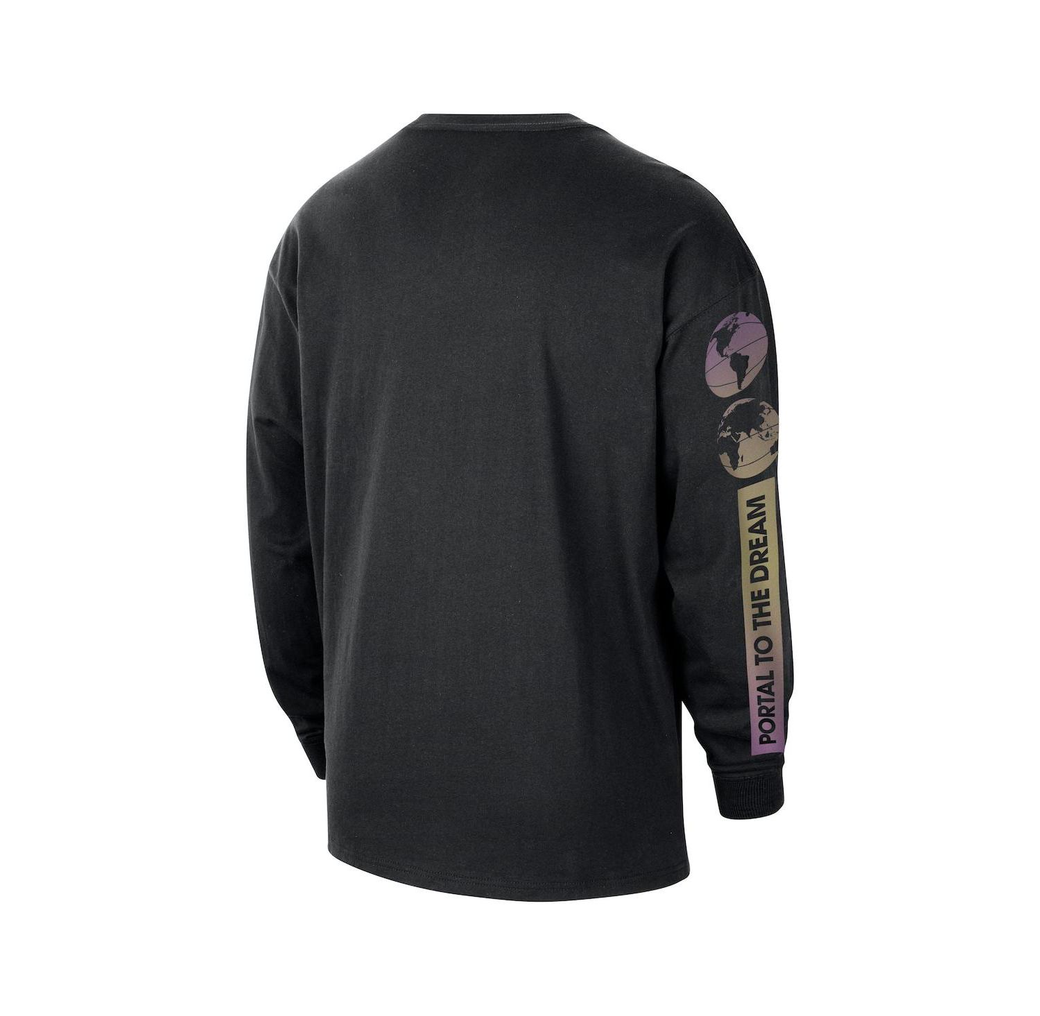 Men's Black NBA Team 31 Max90 Long Sleeve T-Shirt
