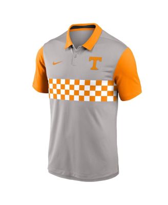 Men's Gray/Tennessee Orange Tennessee Volunteers Vapor Performance Polo Shirt
