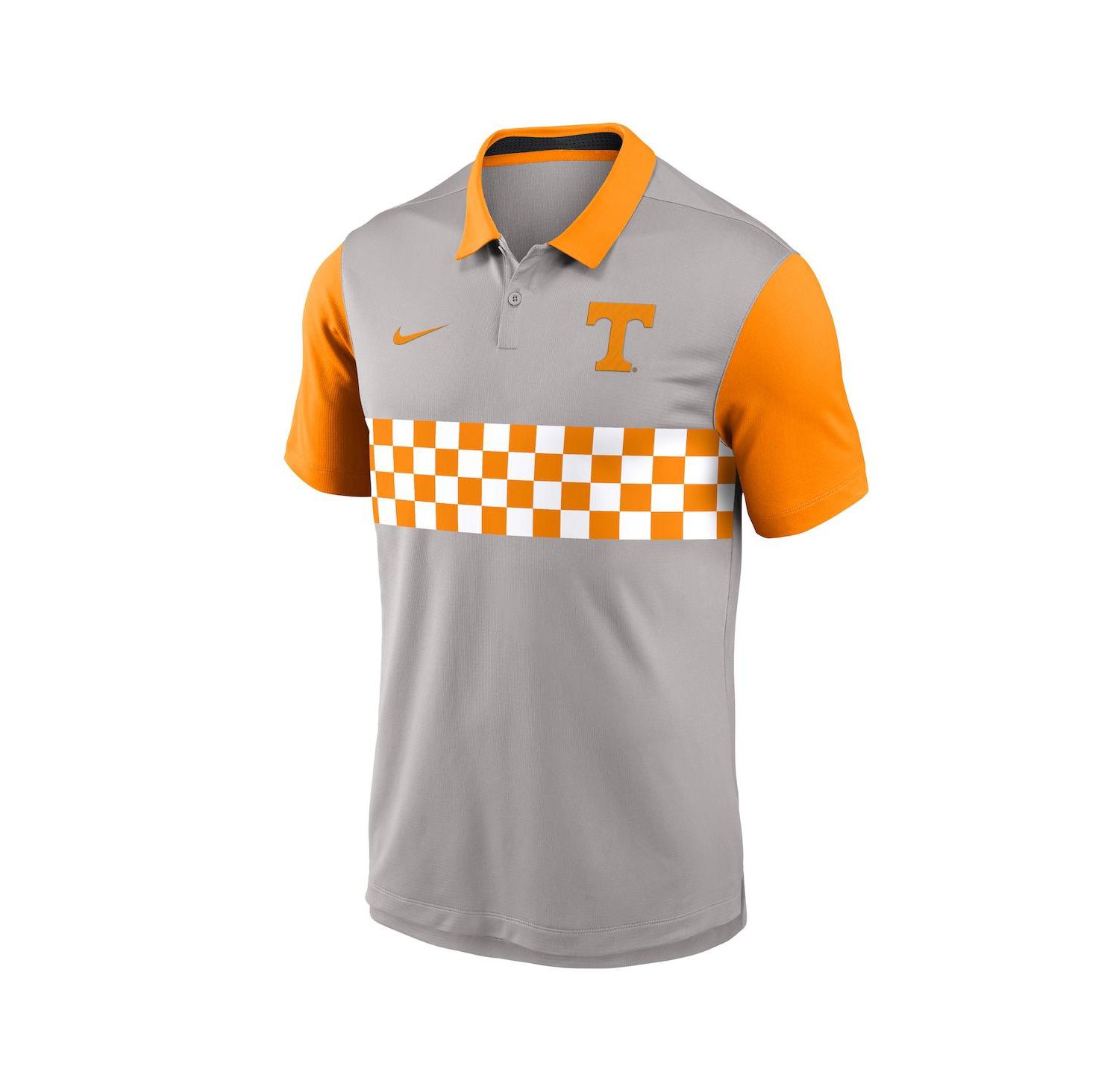 Men's Gray/Tennessee Orange Tennessee Volunteers Vapor Performance Polo Shirt