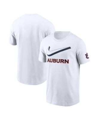 Nike - Men's White Auburn Tigers Primetime 2-Hit Swoosh T-shirt