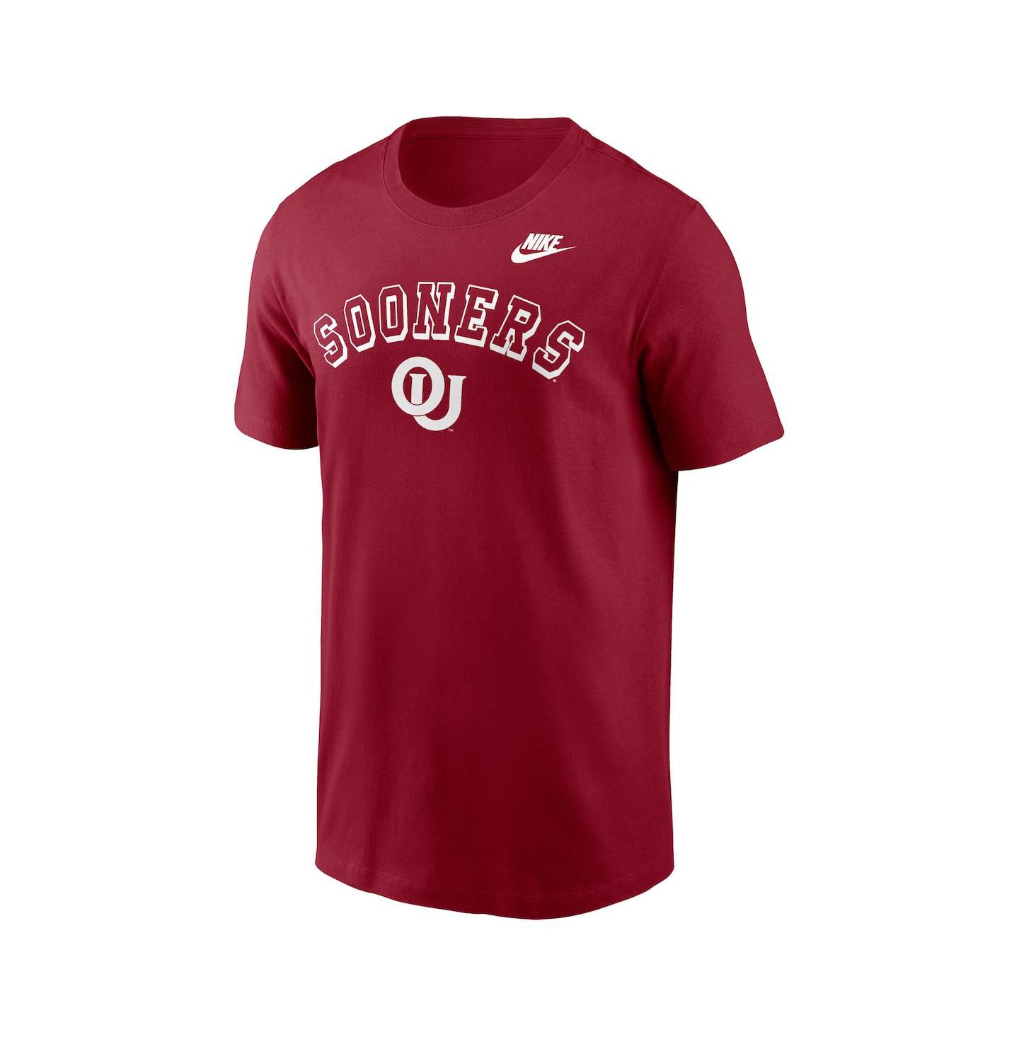 Мужская футболка Nike Crimson Oklahoma Sooners Legacy Nickname — фото 2