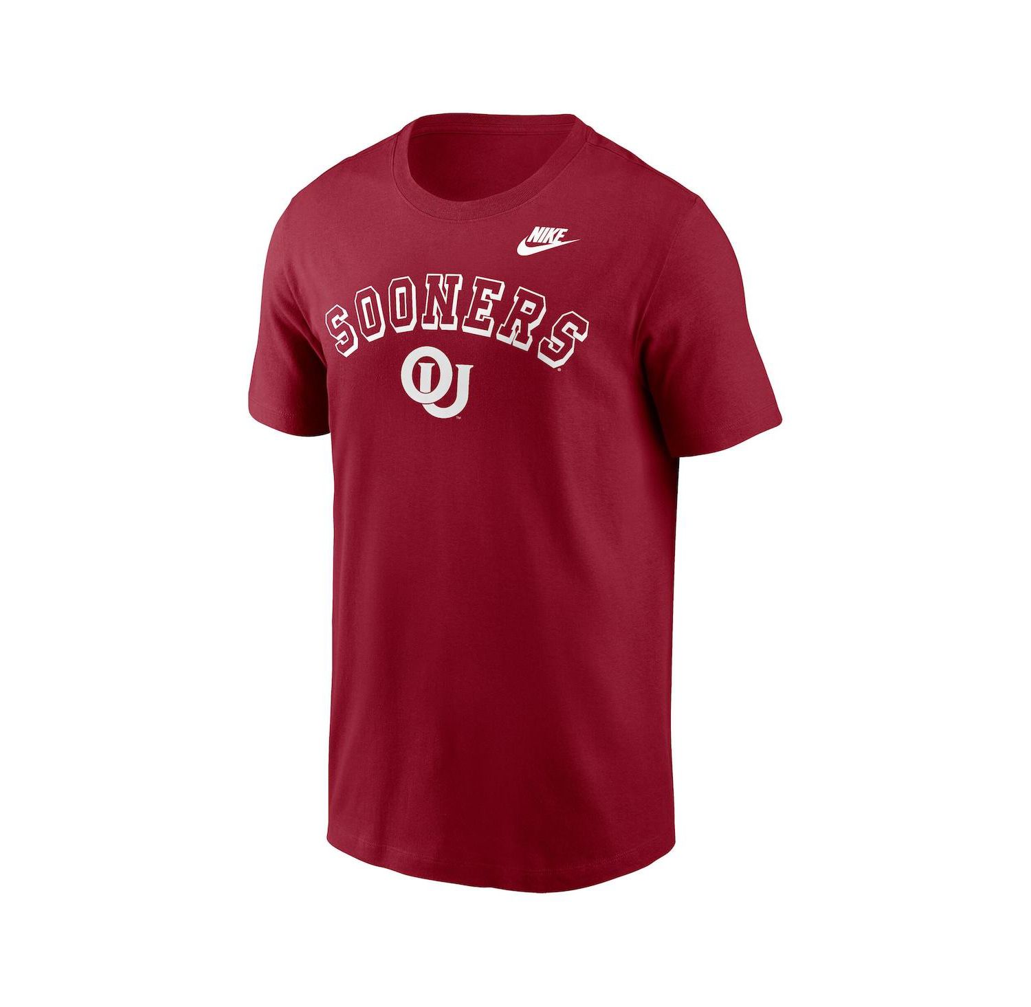 Men's Crimson Oklahoma Sooners Legacy Nickname T-Shirt
