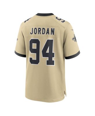 Men's Cameron Jordan Gold New Orleans Saints Gameday Golds Alternate Game Player Jersey