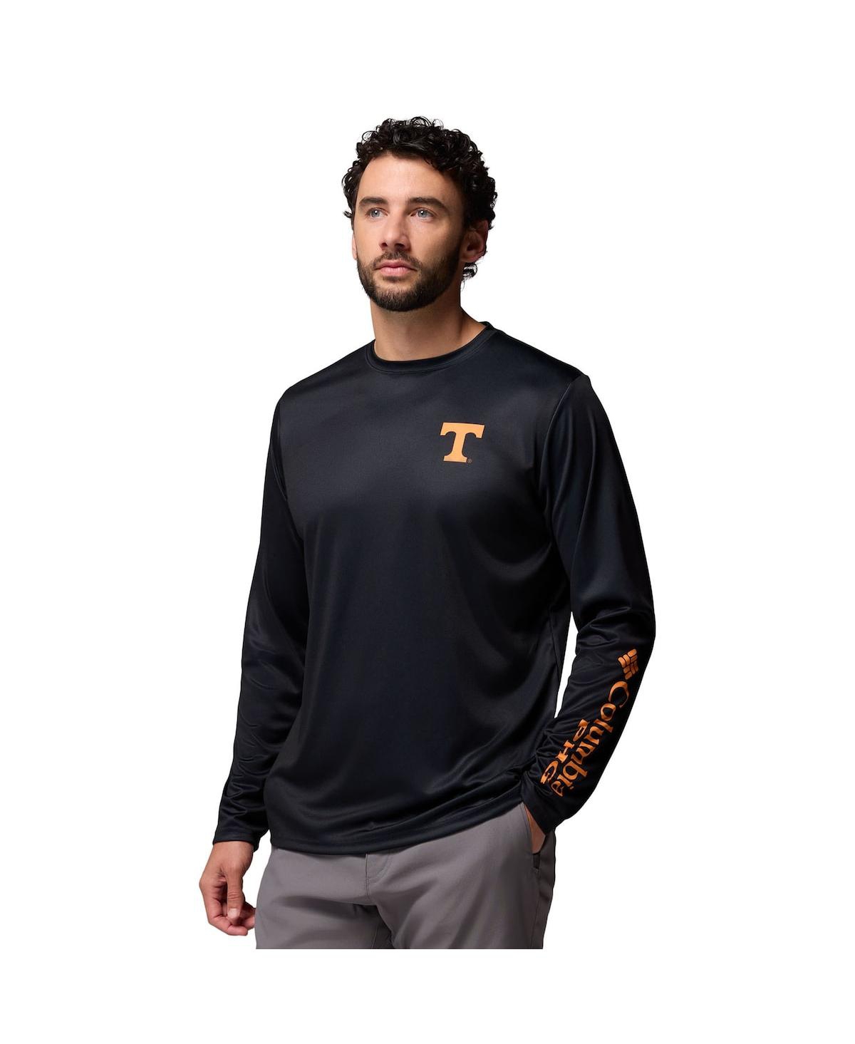 Columbia Men's Black Tennessee Volunteers Phg Terminal Shot 3-Hit Long Sleeve T-Shirt