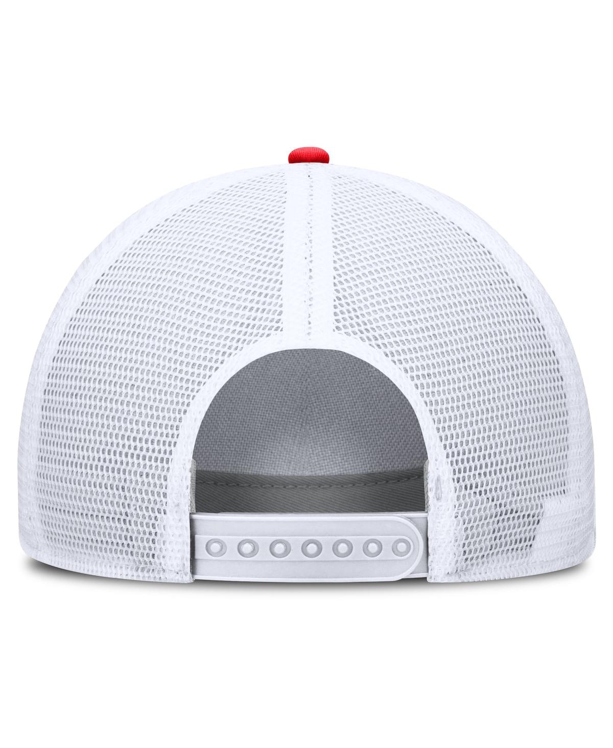 Nike St. Louis Cardinals Neon 90s Rise  Men's Dri-fit Mlb Trucker Adjustable Hat In Blue