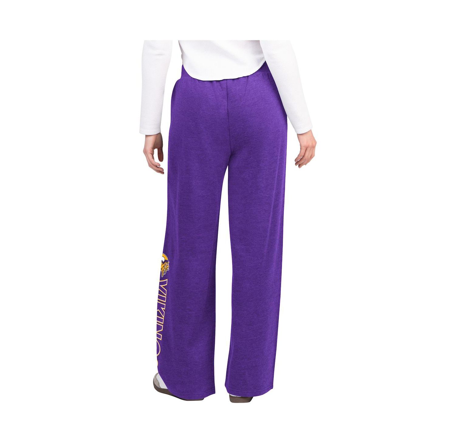 Women's Purple Minnesota Vikings Field Wide Leg Sweatpants