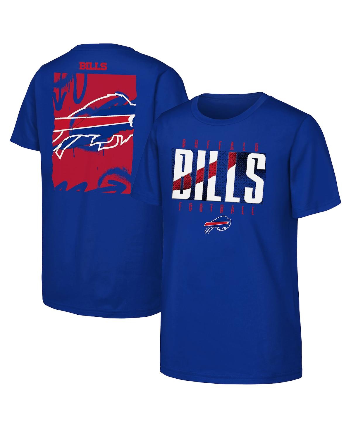 Outerstuff Big Boys and Girls Royal Buffalo Bills Posterize T-Shirt