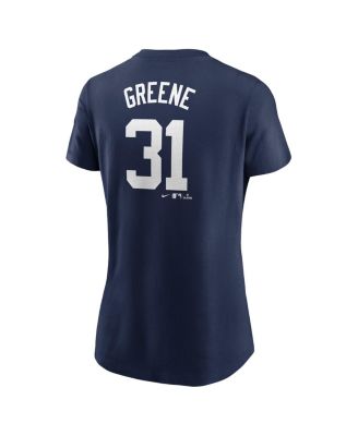 Women's Riley Greene Navy Detroit Tigers Fuse Name Number T-Shirt
