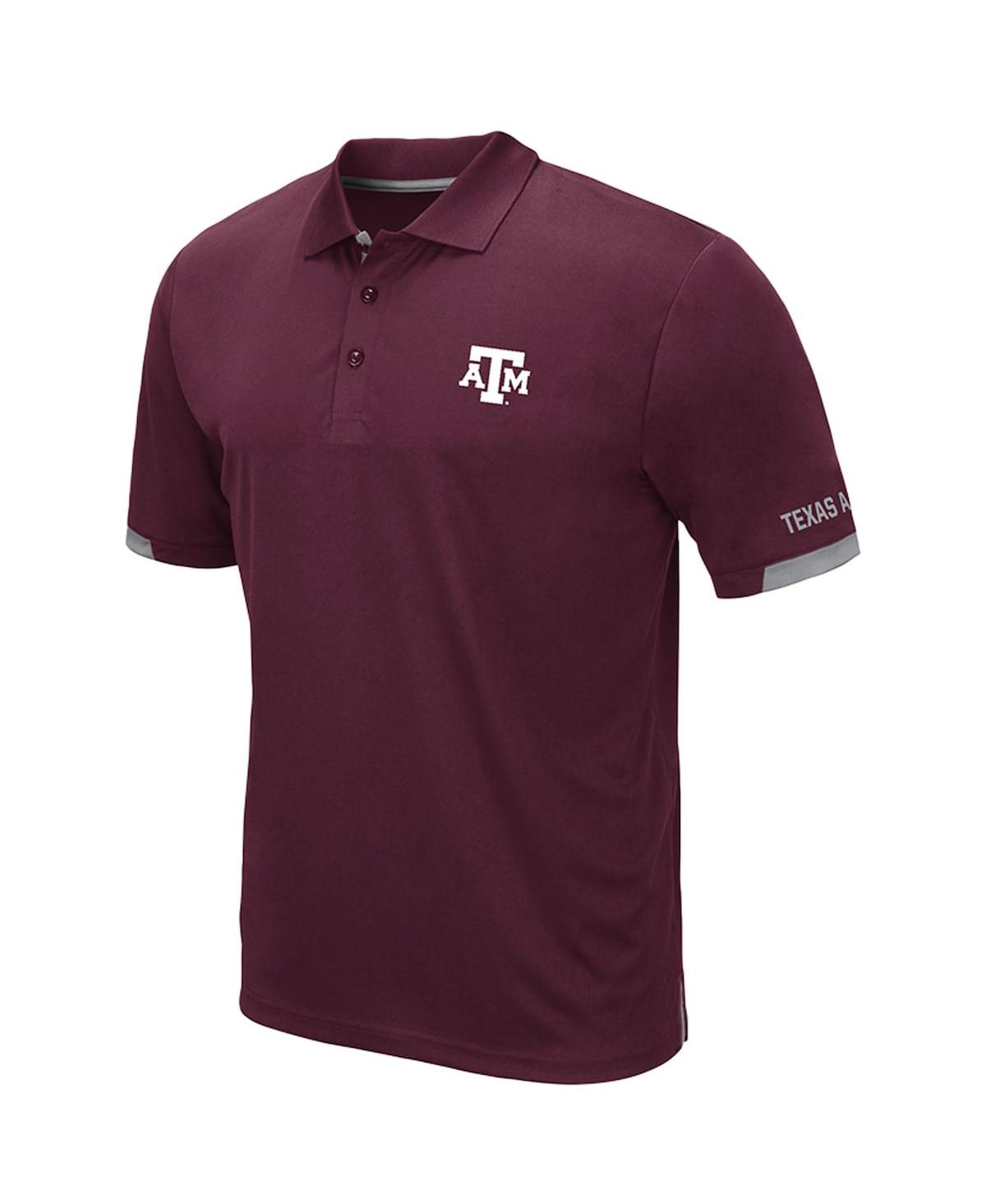Colosseum Men's  Maroon Texas A&m Aggies Big And Tall Santry Polo Shirt In Burgundy