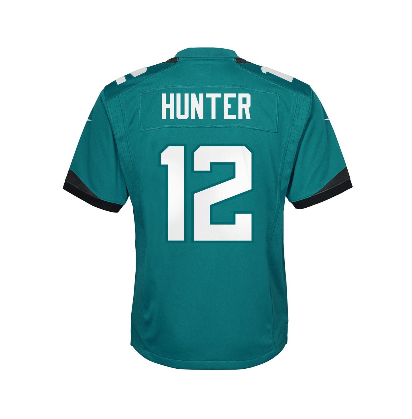 Детское джерси Nike Travis Hunter Jacksonville Jaguars Team Game, Teal — фото 3