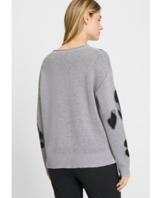 Women's Abstract Leo Sweater